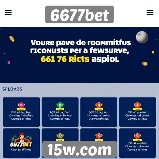 Novidades e promoções atuais do 6677bet